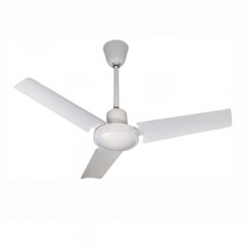 MiniBasic ceiling fan in white with wall regulator