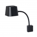 Chic Wall Lamp in Black with 15W energy saving lamp