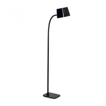 Chic lamp in black with 15W energy saving lamp