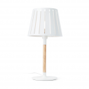 Table lamp blank factory inspired wood and Eco 42W bulb
