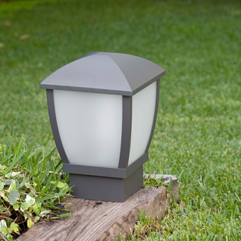 Modern outdoor Sobremuro dark gray Eco 42W bulb